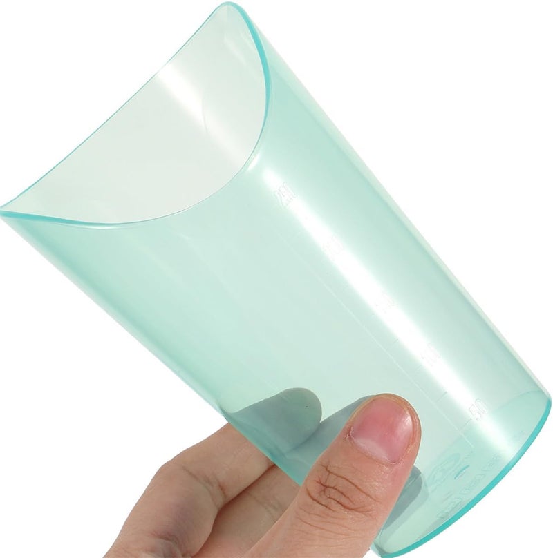 2pcs Adult Feeding Cups 250ml Spill-proof Drinking Mugs for Elderly Disabled Bedridden Patients with Anti-choke Design - Image 4