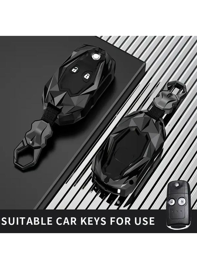 Car Key Case Ring Cover Shell Protector For L Type Honda Civic Accord CRV HRV Odyssey Jazz Fit Dio - Image 1