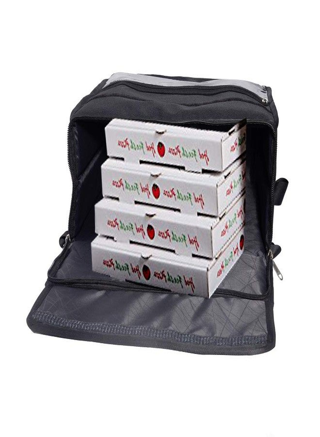 Quaffor Pizza delivery Backpack Bag 19 * 19 * 8 inch for Large hot Pizzas - Image 3