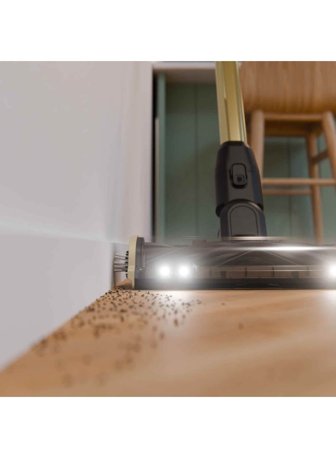 بلاك اند ديكر 18V POWERSERIES PREMIER Brushless Cordless Stick Vacuum | Up to 70 Min Runtime, Anti-Tangle Beater Bar, Multi-Surface & Pet Cleaning – Gold (BSV525BLP) 650 ml 24 W BSV525BLP-GB black + gold - Image 4
