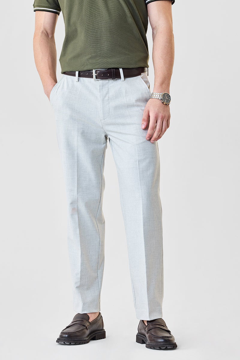 SNITCH Regular Fit Stretch Trousers - Image 1