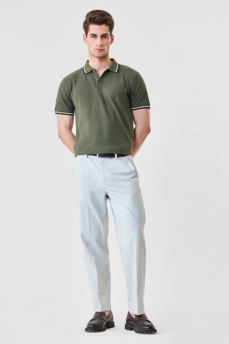 SNITCH Regular Fit Stretch Trousers - Image 5
