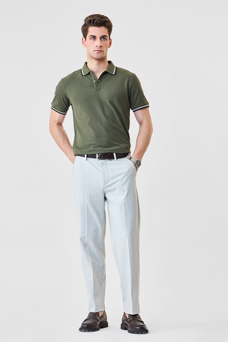 SNITCH Regular Fit Stretch Trousers - Image 2