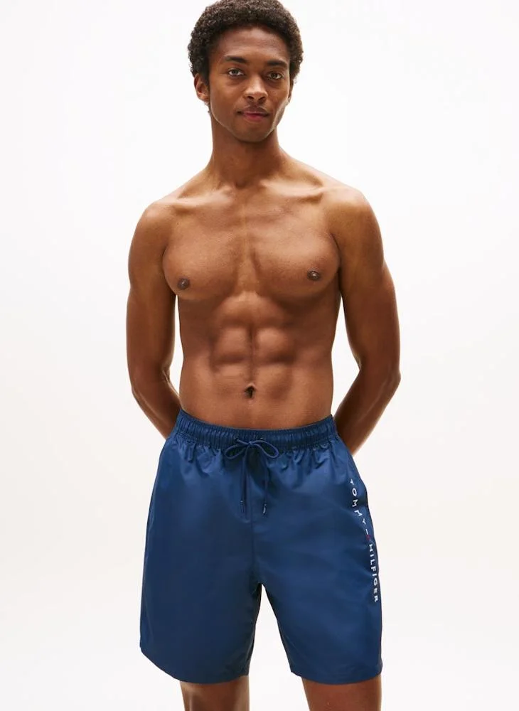 TOMMY HILFIGER Original Logo Long Length Swim Shorts