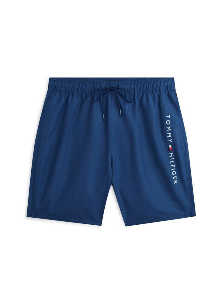 تومي هيلفيغر شورت سباحة طويل بشعار أصلي - Image 5
