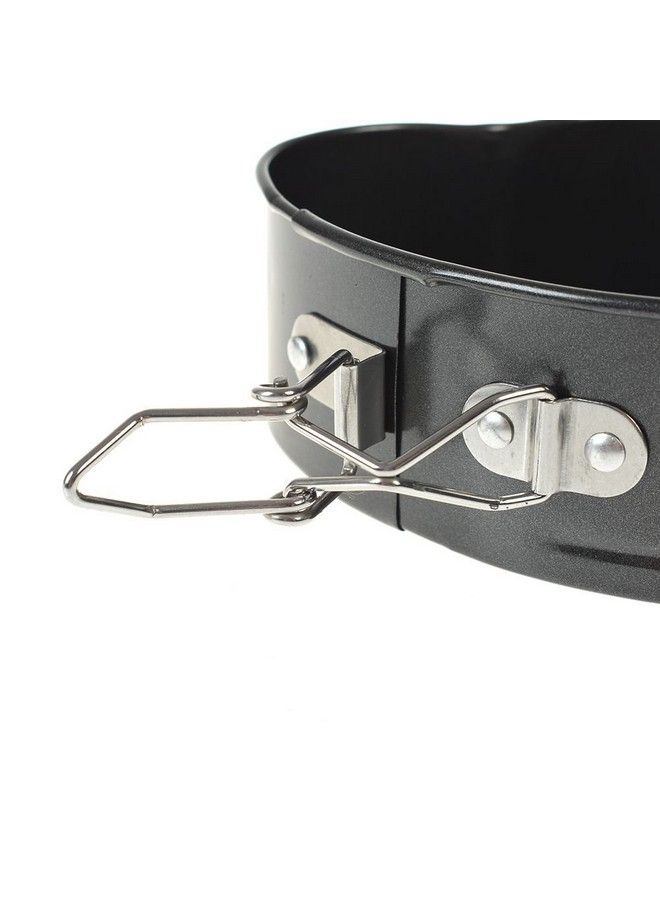 NUOMI Springform Cake Pan 4.3" Nonstick Cheesecake Pan Heartshaped Bakeware With Removable Smooth Bottom - Image 4