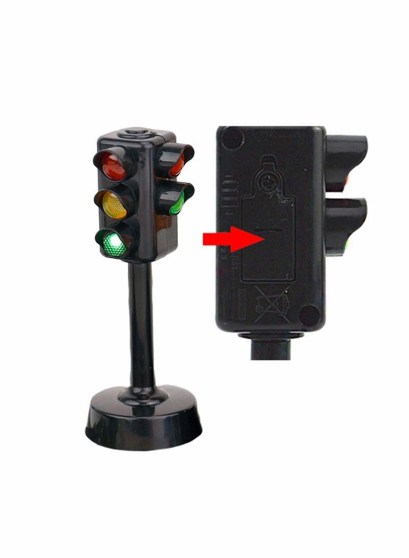 Y&D Kids Traffic Light Toy Signal Model Toys Early Education Playset for Toddler (2 Pcs)  - Image 4