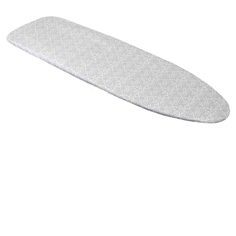 Westex Fine Damask Heavy Duty Ironing Board Cover and Pad, Thick 3-Layer Stain Resistant Padding, Elasticized Skirt, Click-to-Close Fastener, 15 x 54 Inch (Board NOT Included, Cover ONLY) - Image 1