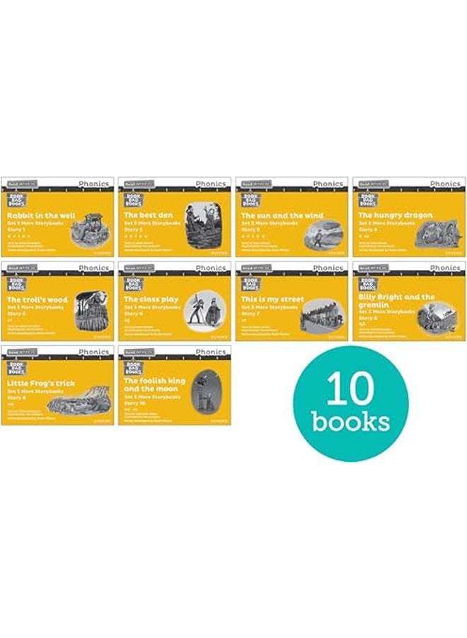 Read Write Inc. Phonics: Yellow Set 5 More Black & White Storybooks (Pack of 10)