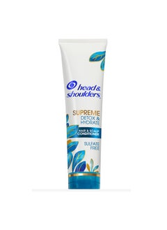 Head & Shoulders Head & Shoulders Supreme Detox & Hydrate Hair & Scalp Conditioner, Coconut, 9.4 Fl Oz  - Image 1