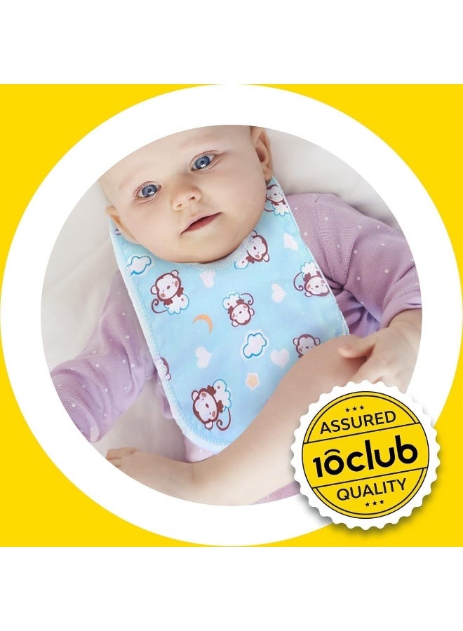 ماي نيو بون مرايل الأطفال حديثي الولادة| تغذية الرضع والأطفال الصغار | مرايل للأطفال من 0 إلى 36 شهرًا | ضد الماء | سريع الجفاف - Image 2