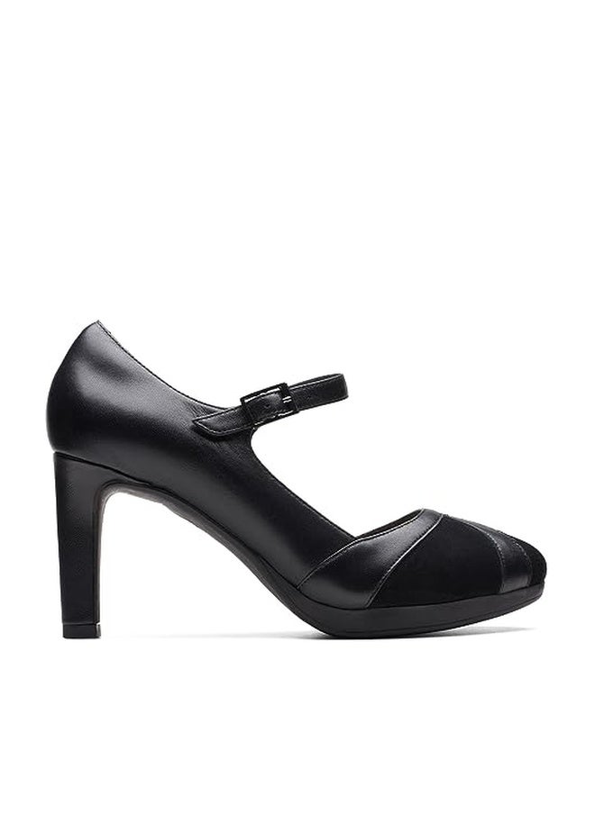 clarks حذاء كلارك كولكشن أمبير لايت (معلق) للنساء، كومبي أسود، 7.5 متوسط أمريكي - Image 1