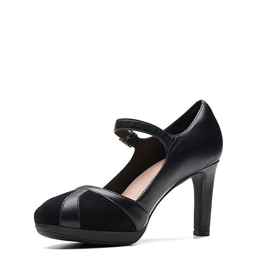 clarks حذاء كلارك كولكشن أمبير لايت (معلق) للنساء، كومبي أسود، 7.5 متوسط أمريكي - Image 5