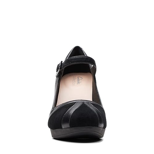 clarks حذاء كلارك كولكشن أمبير لايت (معلق) للنساء، كومبي أسود، 7.5 متوسط أمريكي - Image 4
