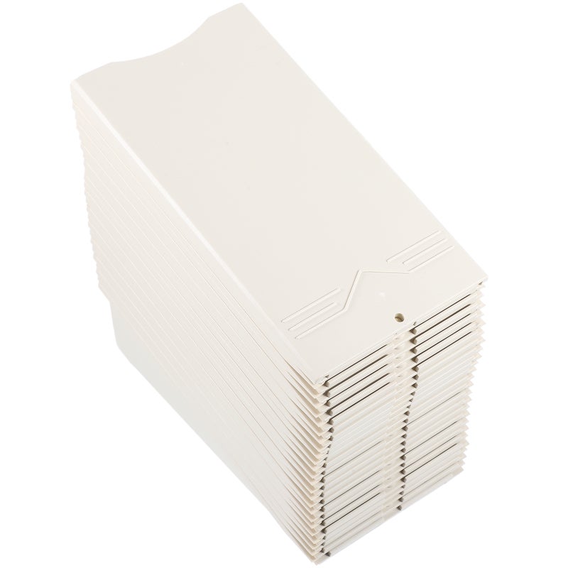 Wall Mount Time Cards Holder Time Cards Rack for Office Warehouse Retractable Time Cards Rack - Image 1