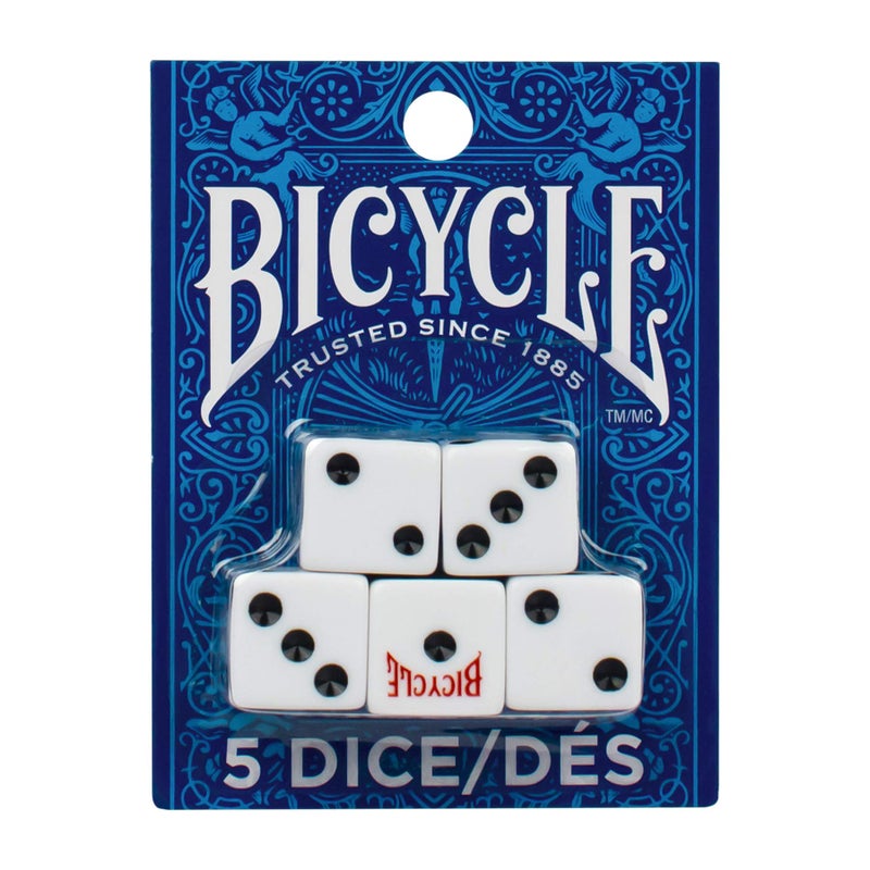 Bicycle 5 count dice - Image 1