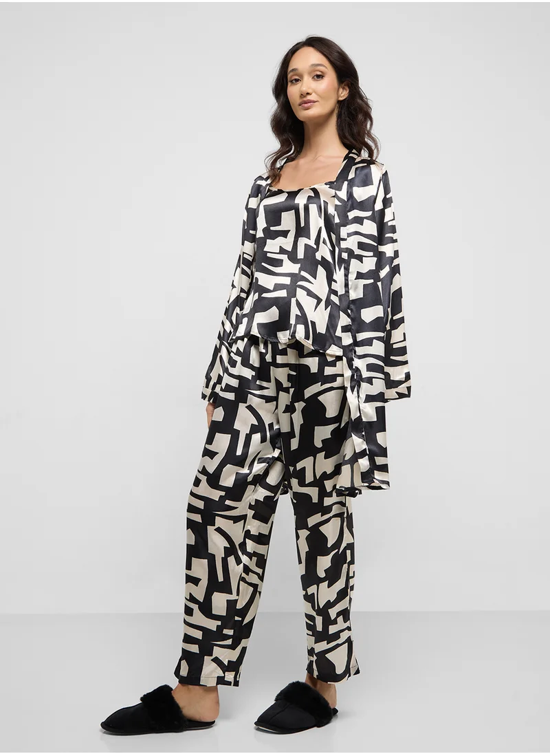 ELLA 3 Piece Pyajama Set