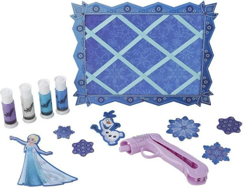 Masho Trend Play-Doh DIY Frozen 3D Photo Frame - Doh Vinci Frozen Toy - Frozen Door Ornament Elsa