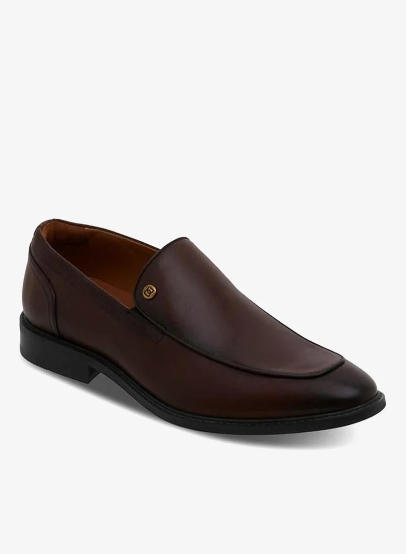 DUCHINI Men Slip-On Leather Loafers