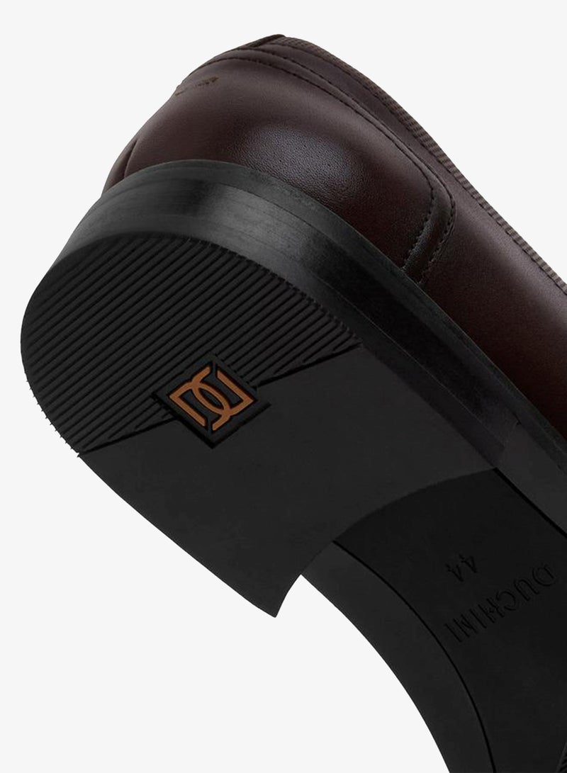 DUCHINI Men Slip-On Leather Loafers - Image 5
