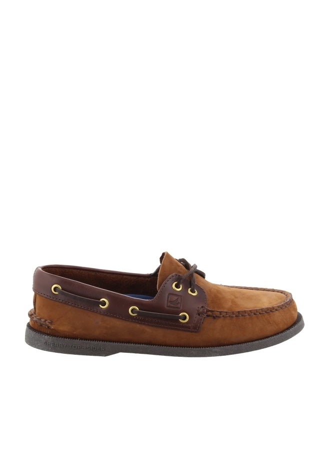 Sperry Men's Authentic Original 2-Eye Boat Shoe, Brown/Buc Brown/Buck Brown/Buc Brown, 11.5 M - Image 1