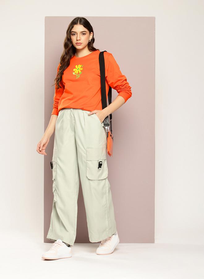 Dillinger Women Long Sleeve Oversized T-Shirt - Image 5