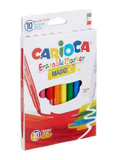 carioca Special Marker With Erasable Ink 10 Pcs Multicolour 