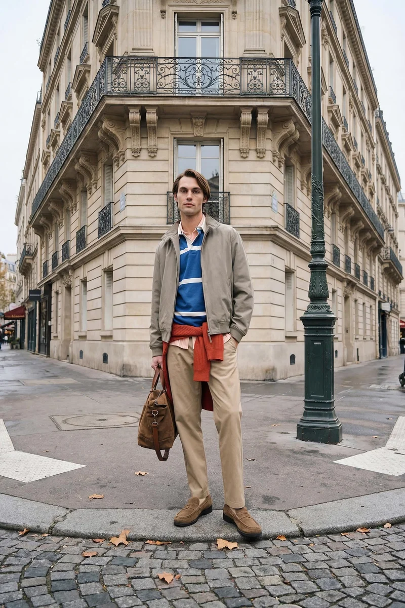 Defacto Oversize Fit Polo Collar Zip-Up Jacket