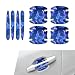 MOXRUQ 8 PCS Car Door Handle Scratch Protectors ScratchProof Door Cup Protectors Automotive Door Handle Paint Protective Film Universal for Most Cars Style 4 - Image 2