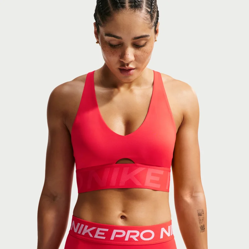 Nike Red Women's Pro Sculpt Padded Sports Bra for Women | Best Price UAE