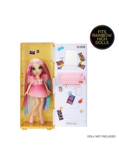 RAINBOW HIGH Rainbow High Design & Style Locker Playset with Shelves, Hangers, Accessories and Stickers, Toy Gift for Kids Ages 4-12+  - Image 5