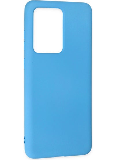 HappyCase S20 Ultra Case Nano Velvet Silicone Inside - Blue  - Image 3