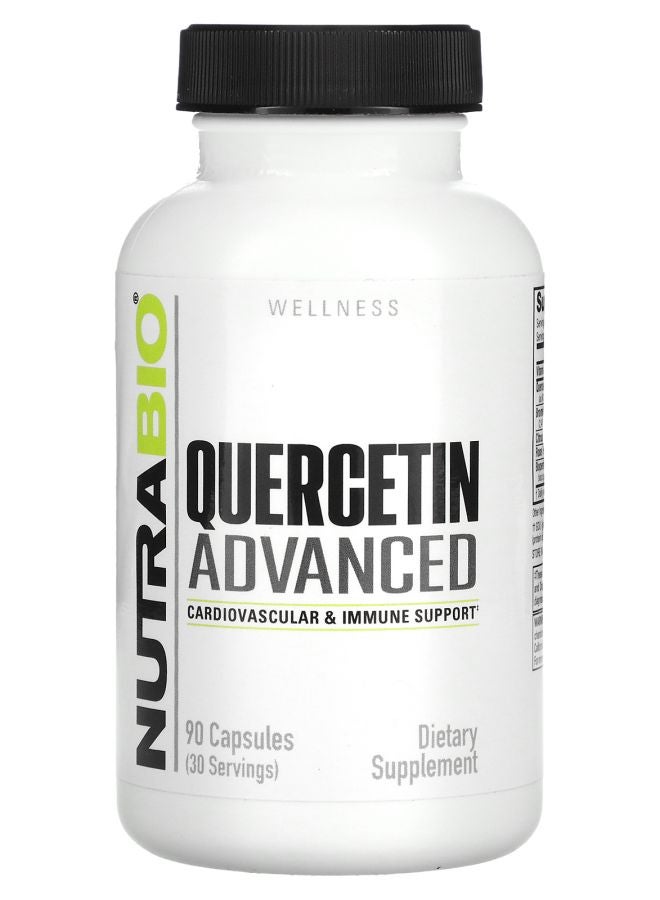 NutraBio Wellness Quercetin Advanced 90 Capsules