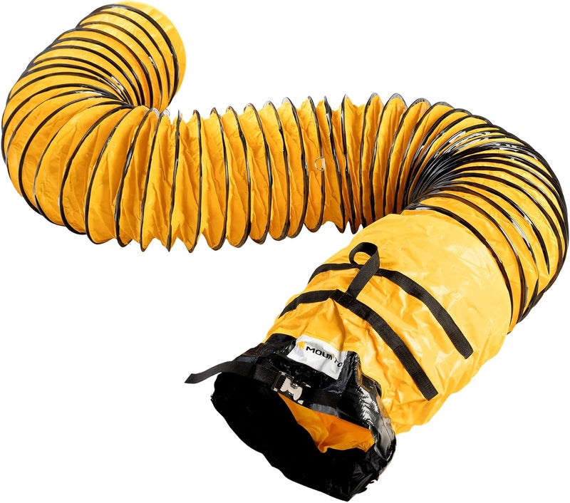 MOUNTO 25FT PVC Flexible Duct Hosing for Exhaust Fan (12inch) - Image 1