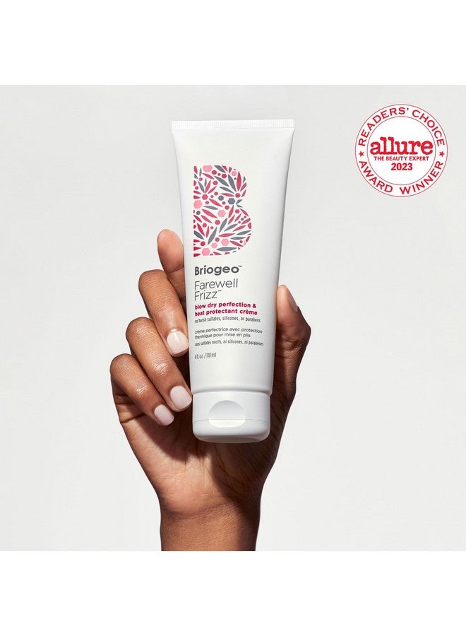 بريوجيو كريم بريوجيو فيرويل فريز لتصفيف الشعر بأقصى درجات الحماية من الحرارة، كريم مضاد للتجعد مع زيت الأرغان للتصفيف، خالٍ من السيليكون، يحمي من الحرارة، ينعم الشعر، نباتي، خالٍ من القسوة، 2 أونصة سائلة - Image 3
