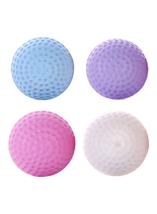 NIBEMINENT 4-Piece Anti-Collision Mat Blue/Purple/Pink