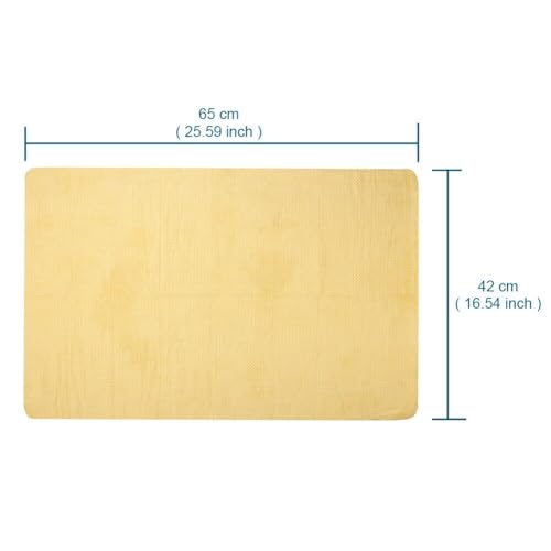 Automaze Dotted Premium PVA Chamois Leather Cloth Super Absorbent for Dry & Wet Cleaning & Washing Vehicle, Household Usage Cloth (Big Size, Pack of 1) - Image 2