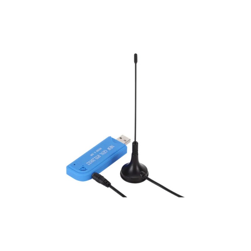 مستقبل SDR الأزرق بنصاصة محمولة متكثفة - استقبال عالي الجودة مع رقومي محول التناظير RTL2832 0.5 باير مكعب تقرير التردد الزمني المستقبل يُستخدم لمحيط المراقبة الجوية والمراقبة الأمنية والطقس والقمر الصناعي - Image 5