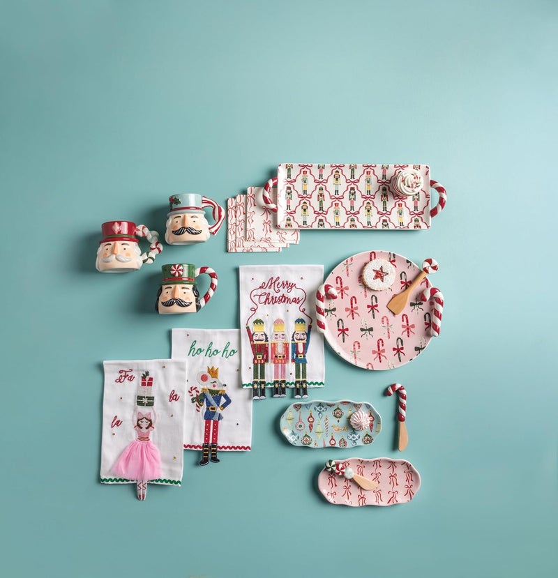 MudPie Christmas Ornament Everything Dish Set - Image 2