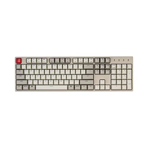 Keychron C2 Full Size Hot-swappable Wired Mechanical Keyboard Compatible with Mac, Keychron Brown Switch, 104 Keys ABS Retro Color Keycaps Gaming Keyboard for Windows, USB-C Type-C Braid Cable - Image 1