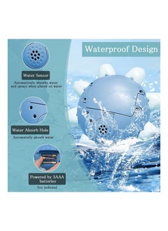 Generic Baby Bath Toy With Light, Octopus Bath Toy From 1 To 2 Years Automatic Induction Spray Water Toy, Gifts For Children Toddlers (Blue)  - Image 5