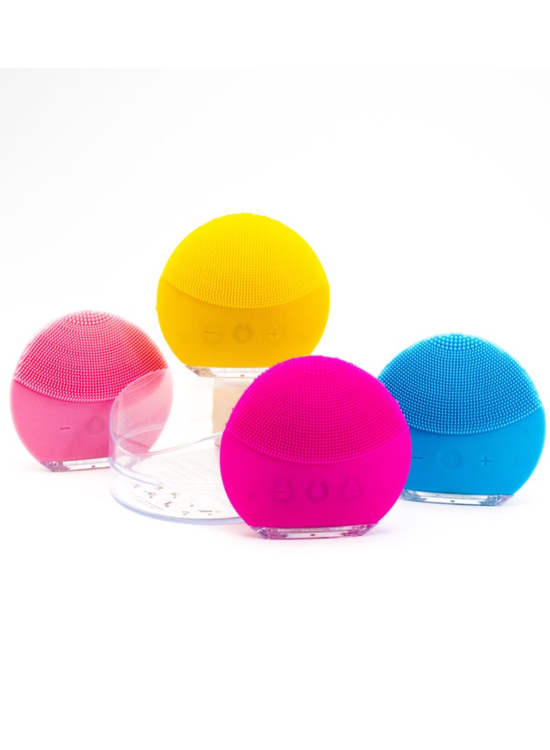 Manhua Ultrasonic Electric Cleansing Device Silicone Vibration Massage Cleansing Device - Image 2