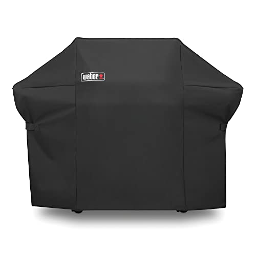 Weber Grill Cover With Storage Bag For Summit 400-Series Gas Grills , Black - Image 1