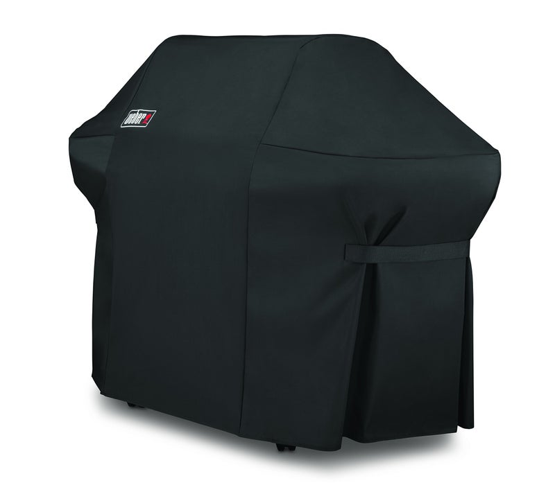 Weber Grill Cover With Storage Bag For Summit 400-Series Gas Grills , Black - Image 4
