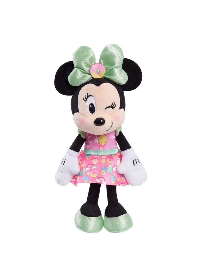 Minnie Disney Junior Minnie Mouse 8Inch Small Sweets Minnie Mouse Beanbag Plush Minnie Mouse In Pink Sweet Treats Dress Stuffed Animal By Just Play - Image 2