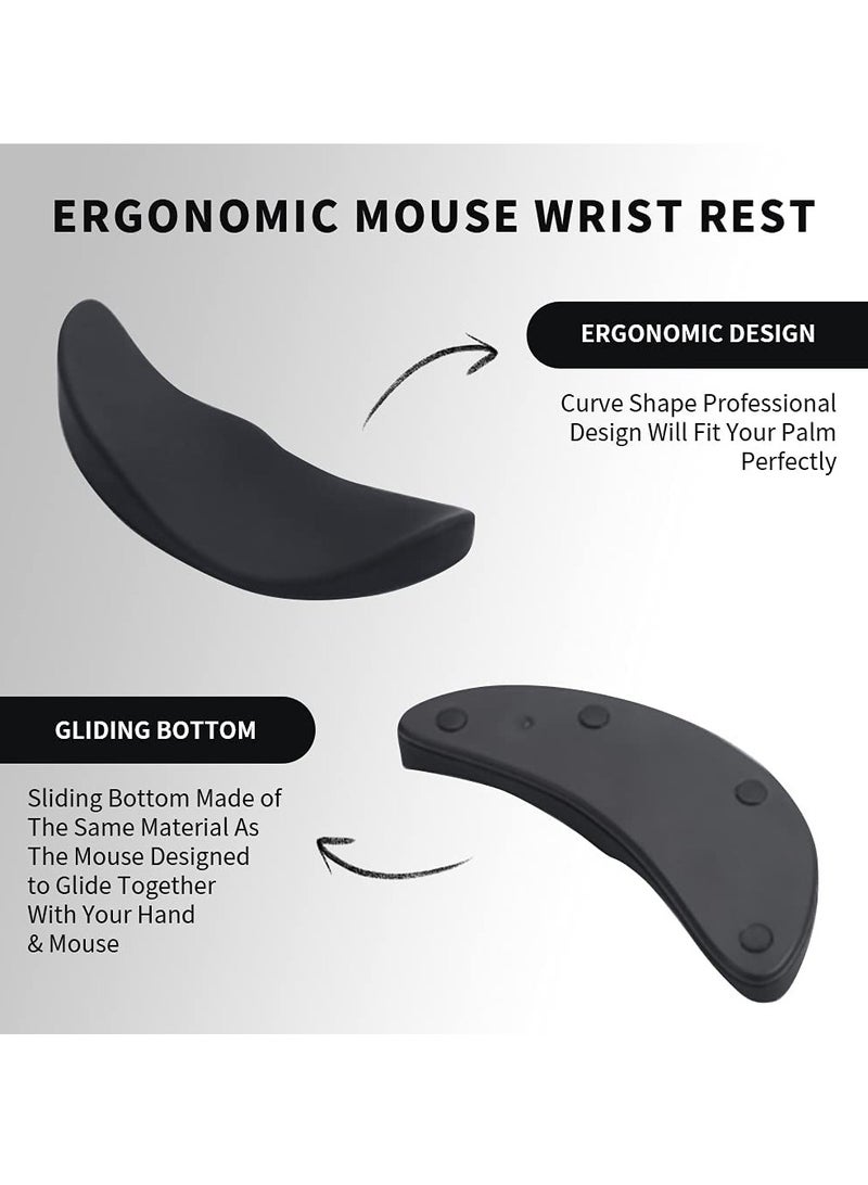 Gliding Palm Rest - Ergonomic Mouse Wrist Rest Support Pad, Sliding Wrist Pad That Moves With The Mouse, Releases Hand Pressure and Relieves Wrist Pain（For Right Hand Only） - Image 4
