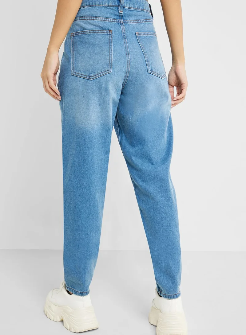 Ginger Mom Fit High Waist Jeans