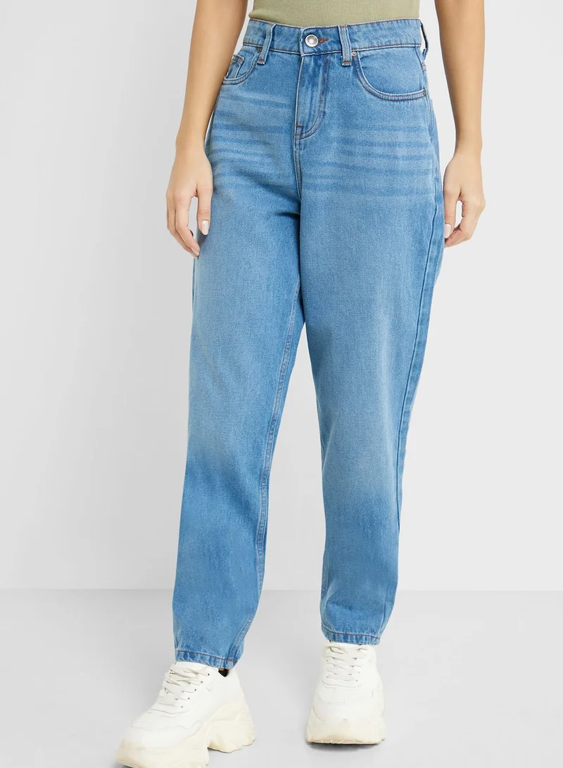 Ginger Mom Fit High Waist Jeans