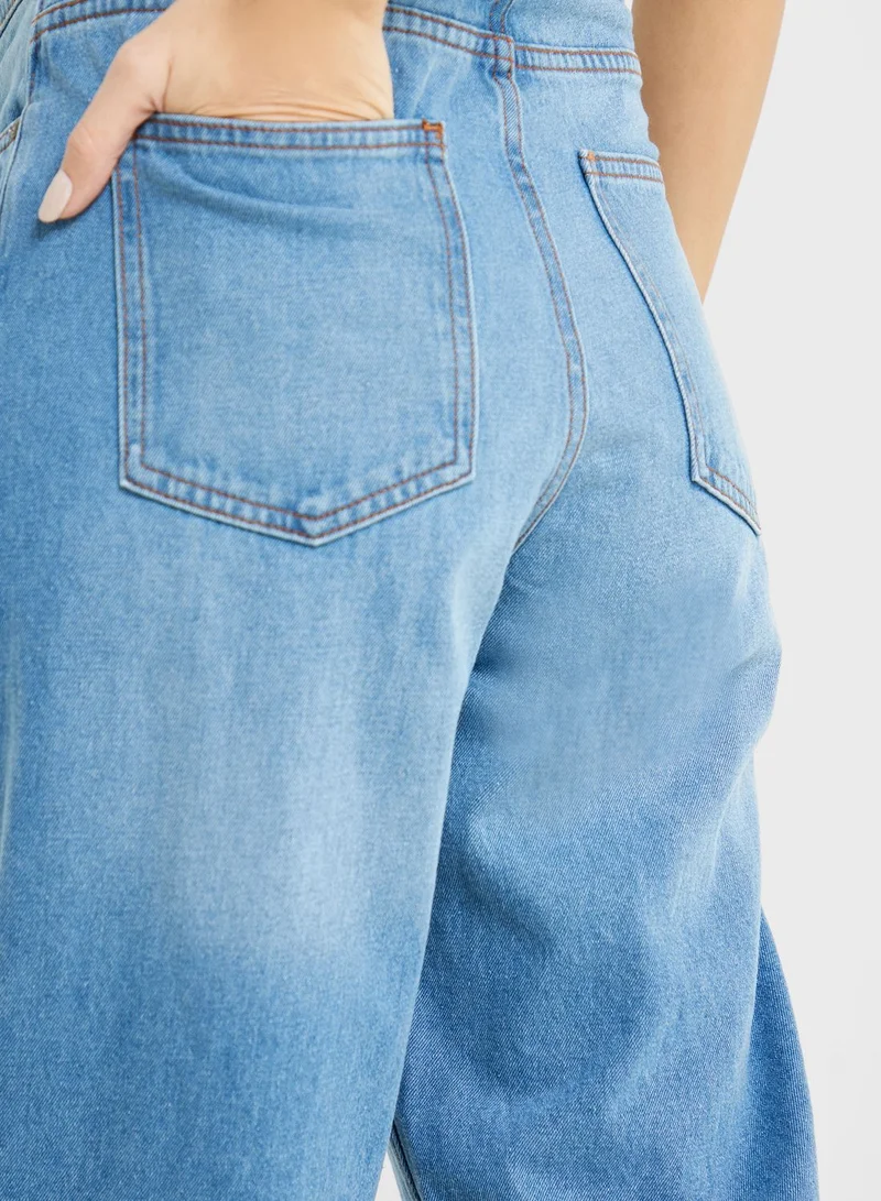 Ginger Mom Fit High Waist Jeans