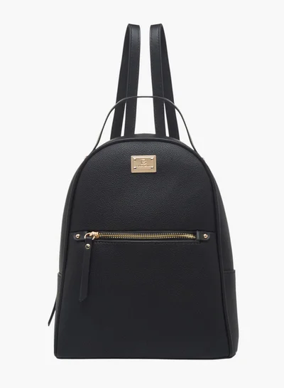 Flora Bella By Shoexpress Women's Colourblock Backpack with Zip Closure and Adjustable Strap